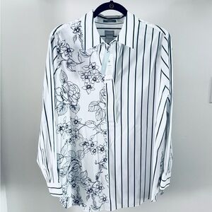 NWT Chicos pull over top /shirt